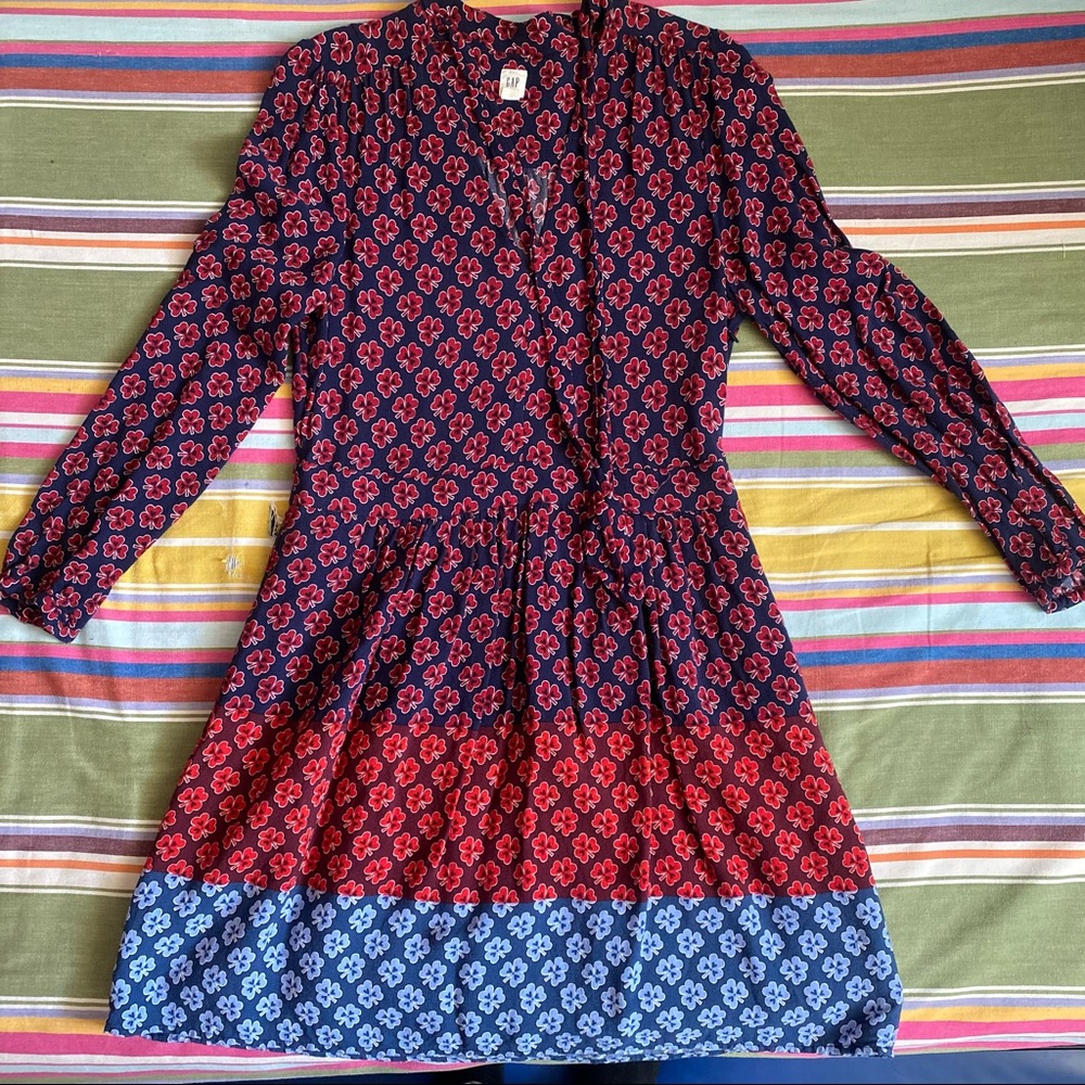 GAP Floral Dress Size 8 Very Good Condition